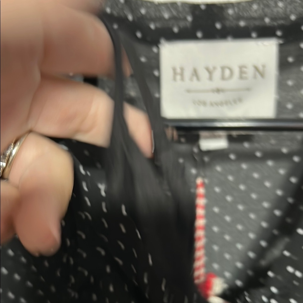 HAYDEN Black Polka Dot Dress - Picture 5 of 8